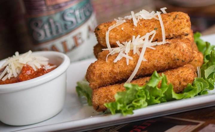 Order Mozzarella Sticks food online from Cold Beers & Cheeseburgers store, Scottsdale on bringmethat.com