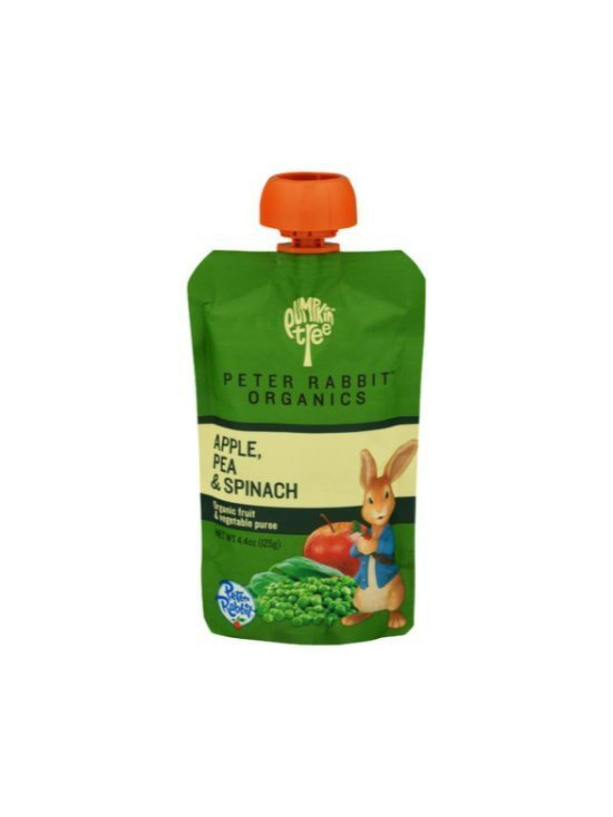 Order Peter Rabbit Apple, Pea & Spinach Baby Food (4.4 oz) food online from Stock-Up Mart store, Marietta on bringmethat.com