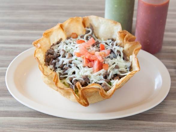 Order Taco Salad food online from El Famous Burrito store, Glendale Heights on bringmethat.com
