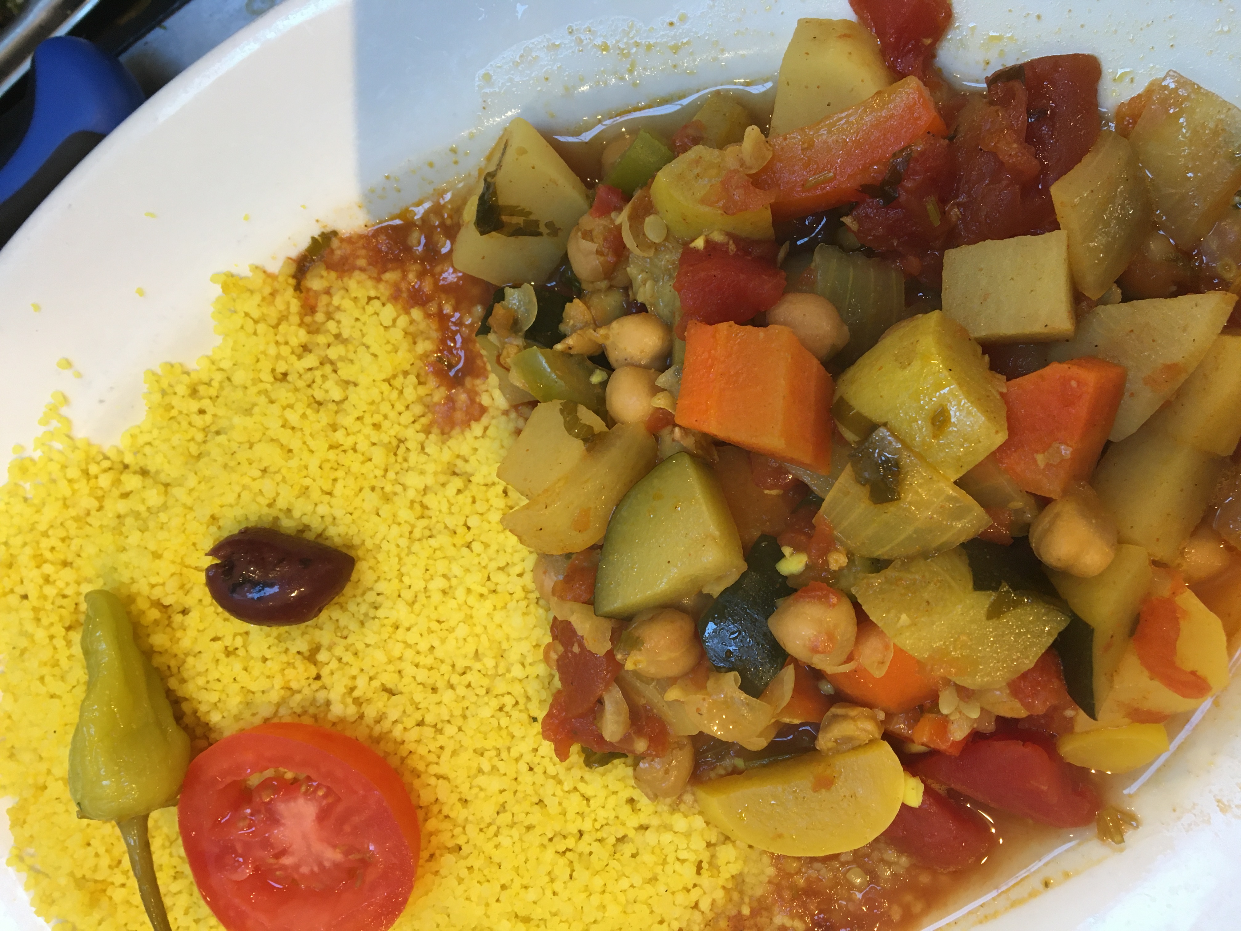 Order Couscous vegan food online from Aroma Cafe store, San Rafael on bringmethat.com