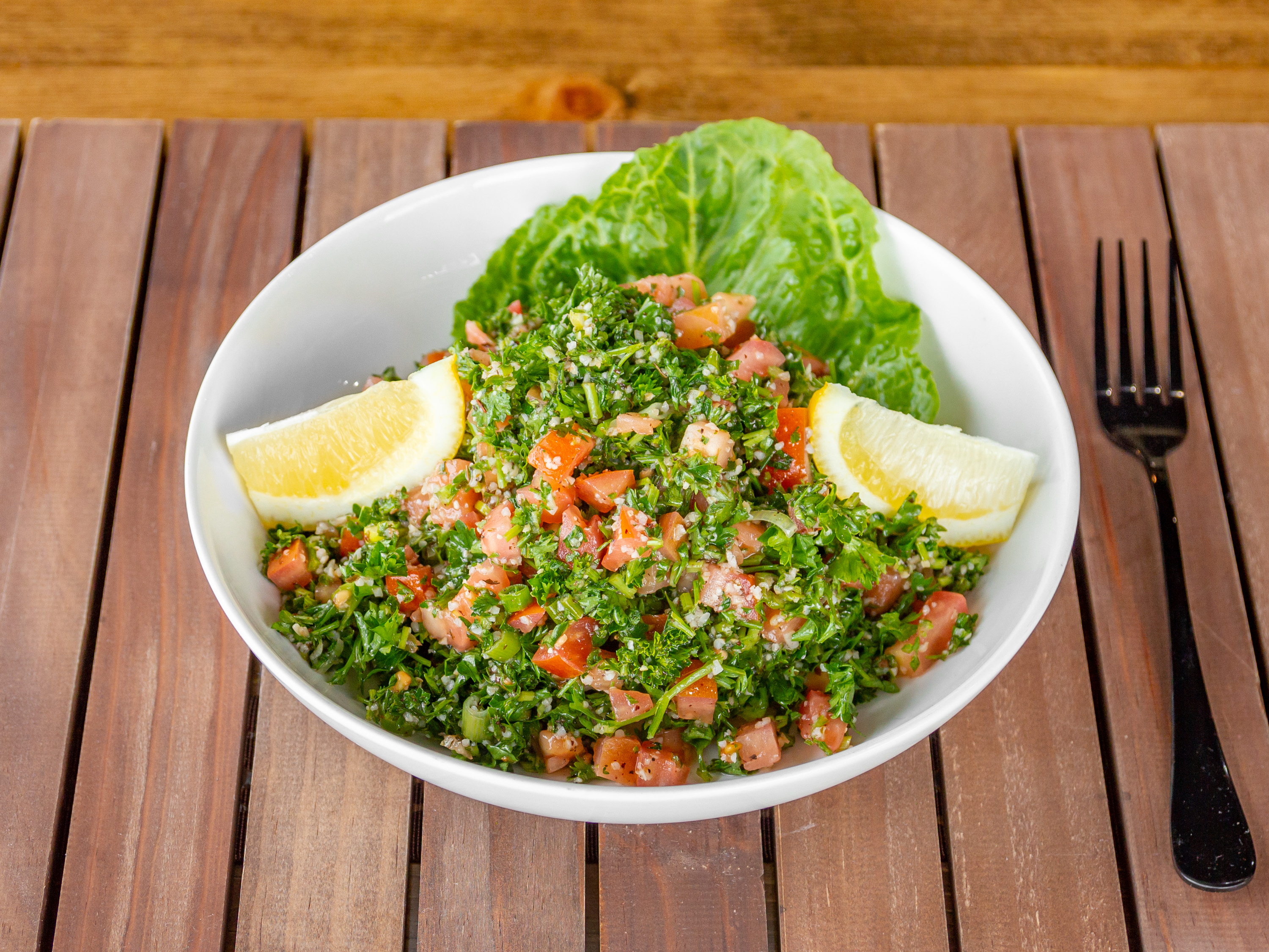 Order Tabbouli Salad food online from Pita To Go store, Lincoln Park on bringmethat.com
