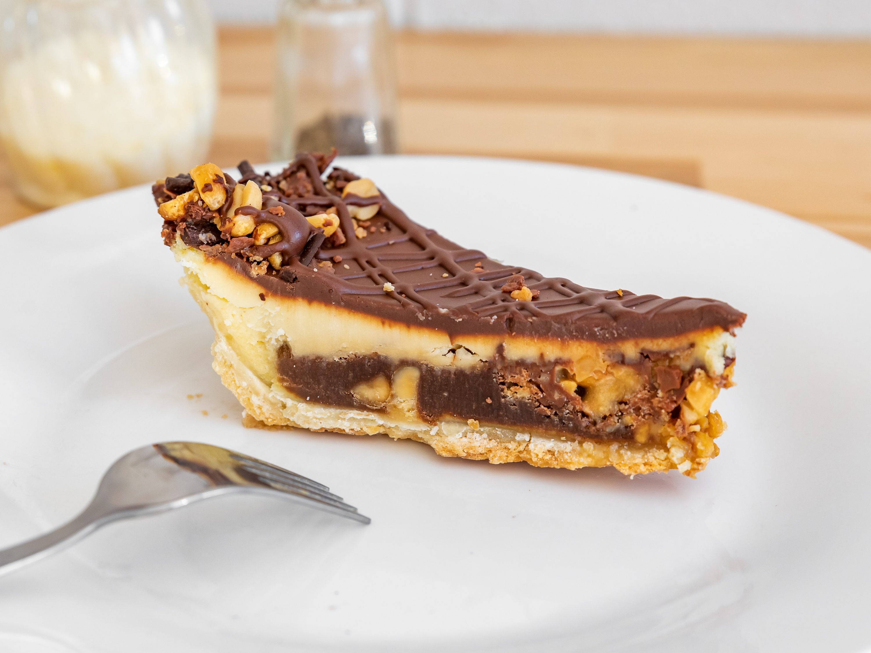 Order Snicker Bar Cake food online from American Pie store, Monroe on bringmethat.com