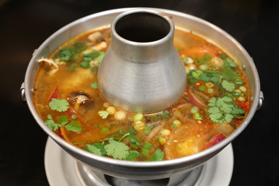 Order Tom Yum Soup (Pot) food online from Cook On Thai store, Chino Hills on bringmethat.com