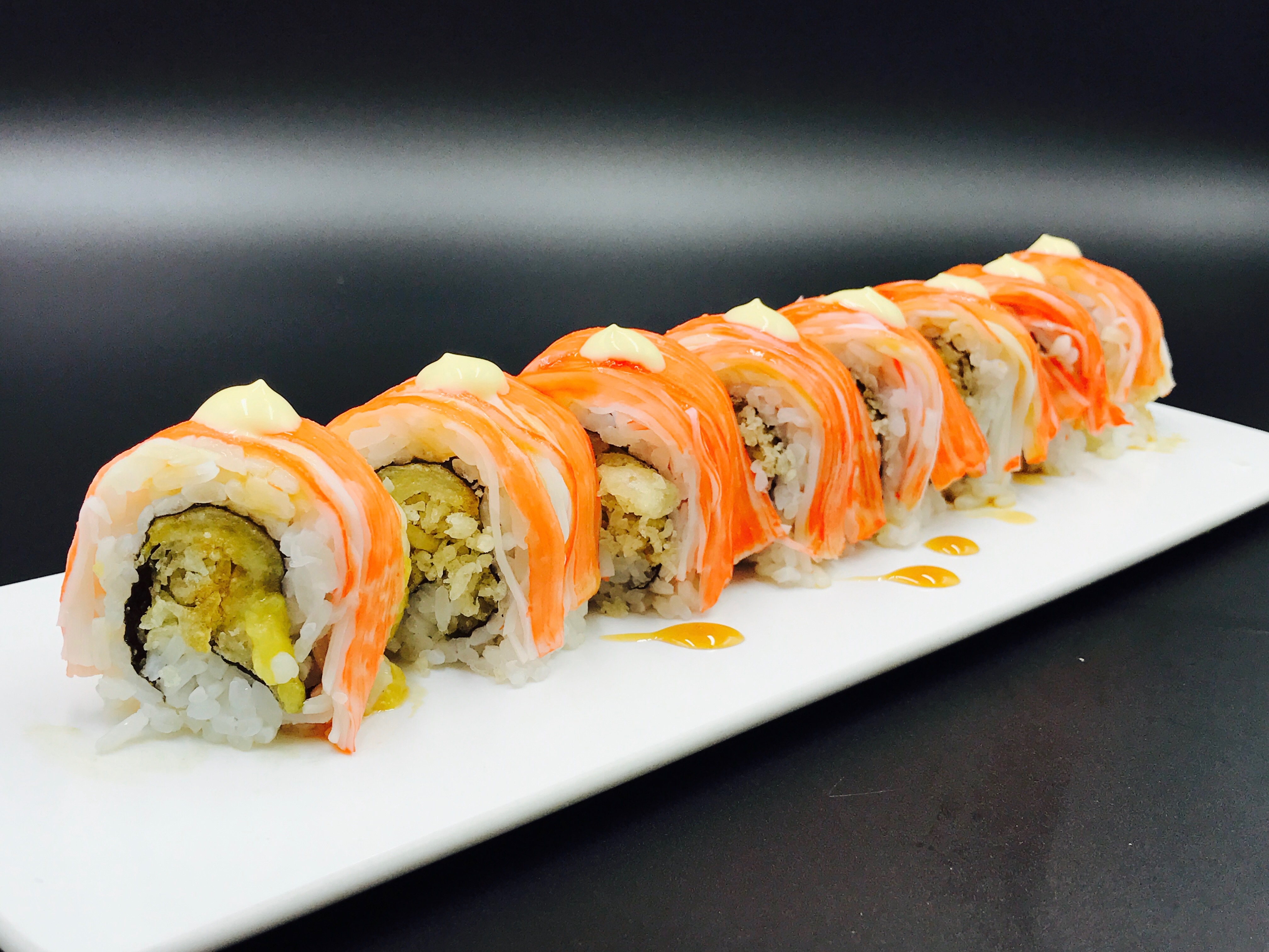 Order Crazy Monkey Roll food online from Sushi King store, Charlottesville on bringmethat.com
