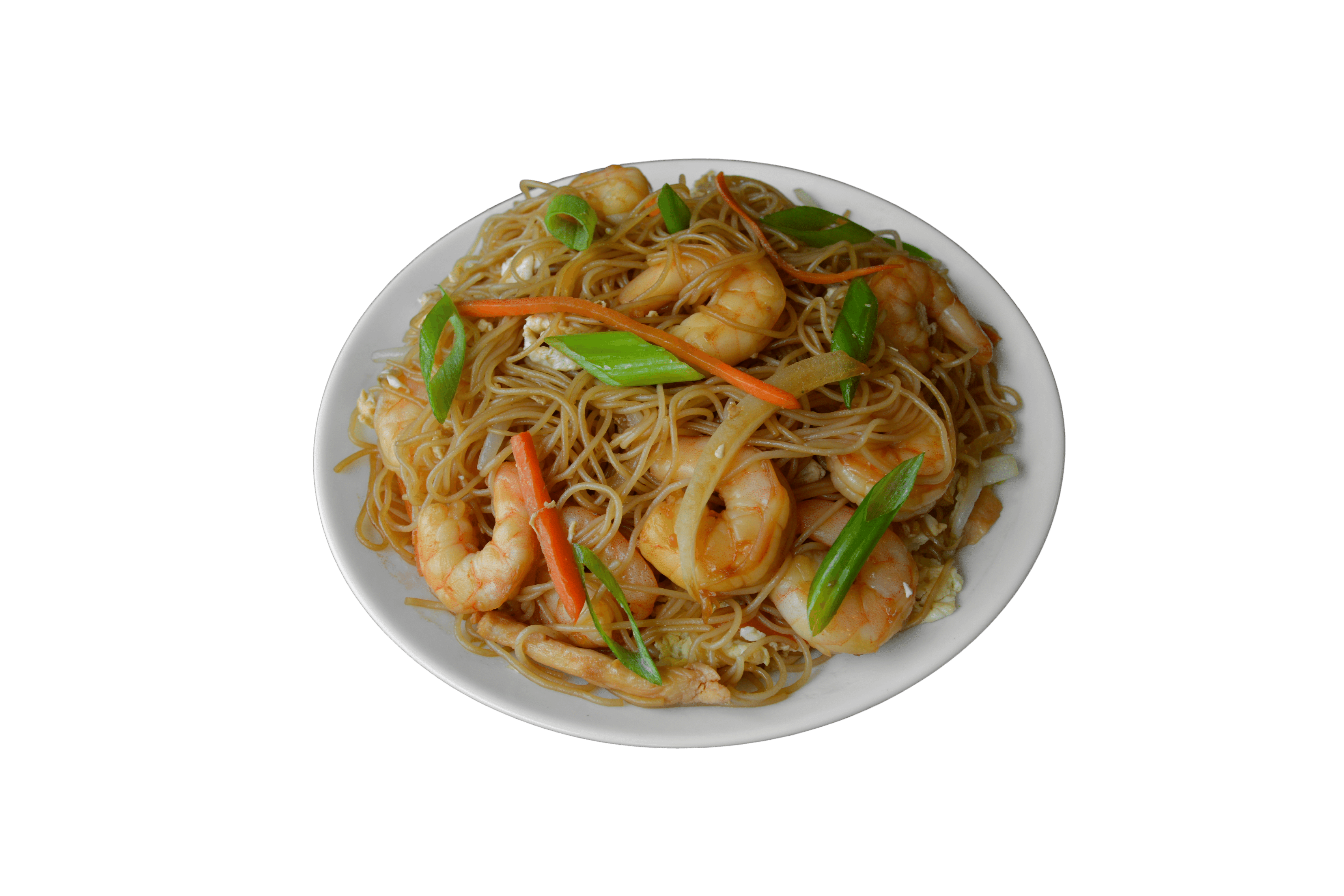 Order Shrimp Chow Mein Fun food online from Halal China Kitchen Plus store, Jamaica on bringmethat.com