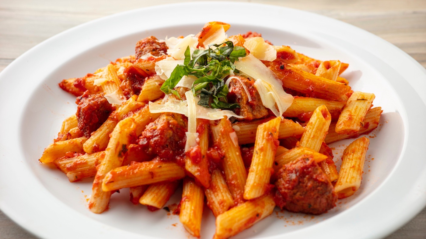 Order Meaty Pasta food online from Zpizza store, San Clemente on bringmethat.com
