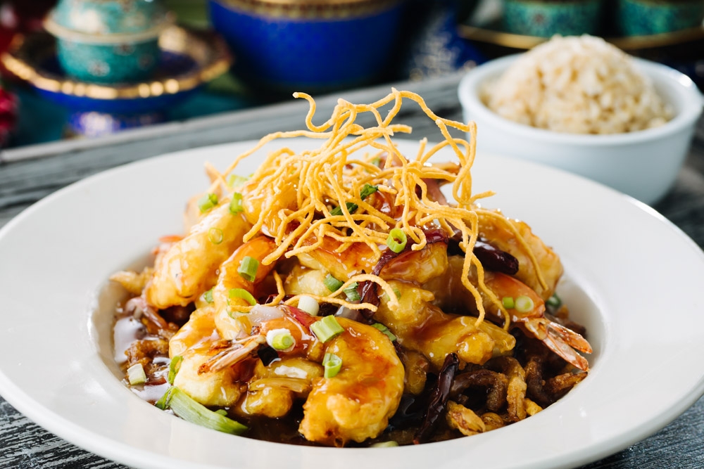 Order Tamarind Shrimp food online from Banana Leaf Thai Cuisine store, Dallas on bringmethat.com