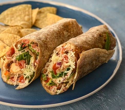 Order Skinny Chicken Wrap food online from Ori'Zaba's Scratch Mexican Grill store, Las Vegas on bringmethat.com
