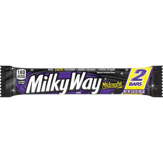 Order Milky Way Midnight Dark Chocolate Sharing Size Candy Bars food online from Exxon Food Mart store, Port Huron on bringmethat.com