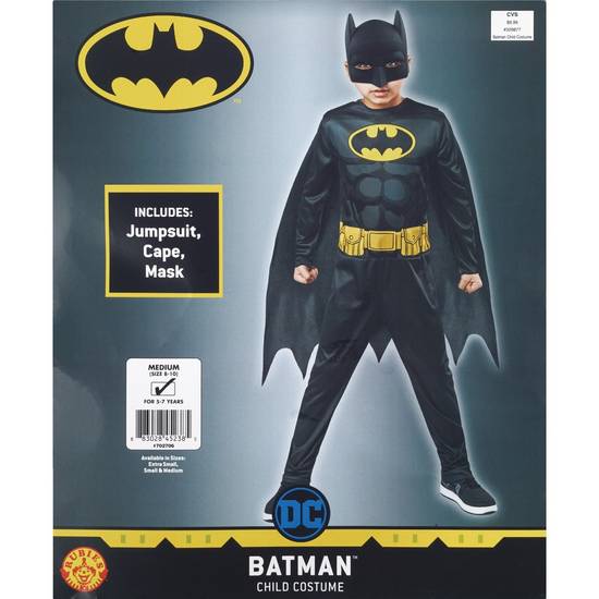 Order Rubies Kids Batman Costume food online from Cvs store, MADISON on bringmethat.com