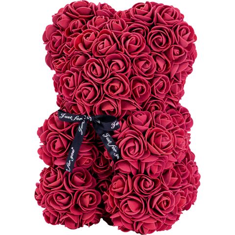 Order Rose Bear Burgundy 9in food online from 7-Eleven store, Solon on bringmethat.com
