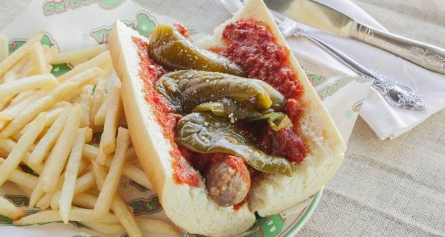 Order Italian Sausage food online from Beggars Pizza store, Harvey on bringmethat.com