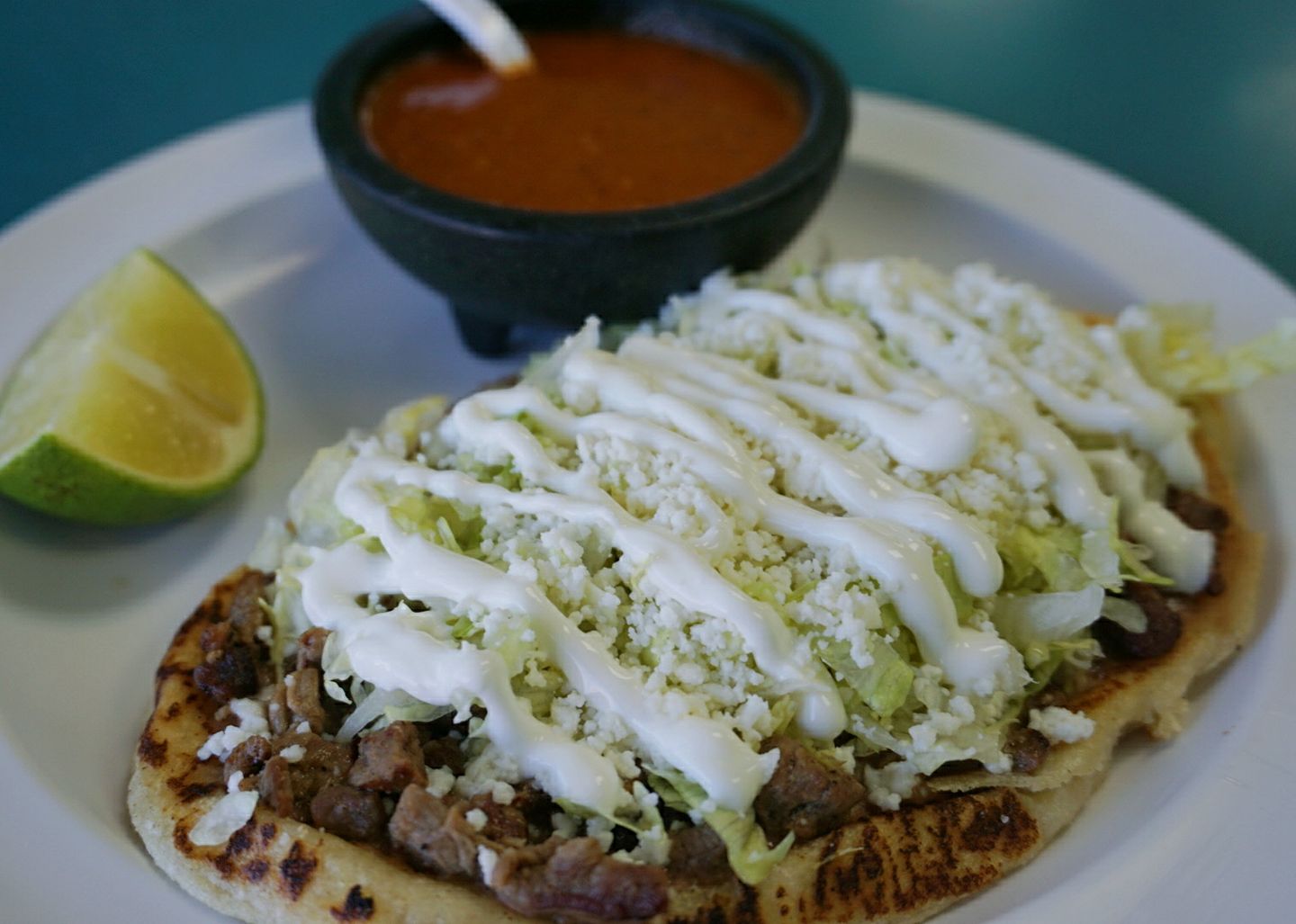 Order Huarache food online from Pozoleria Mexican Food store, Phoenix on bringmethat.com