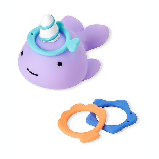 Order SKIP* Hop® ZOO® Narwhal Bath Ring Toss food online from Buybuy Baby store, Snellville on bringmethat.com