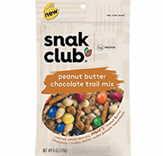 Order Snak Club Peanut Butter Chocolate Trail Mix food online from IV Deli Mart store, Goleta on bringmethat.com