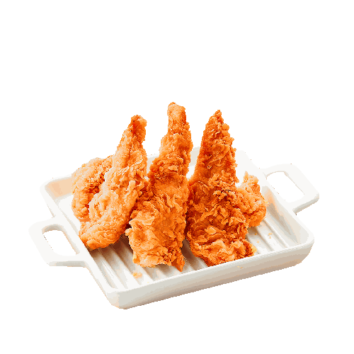 Order Spicy Chicken Tenders (3pc) food online from Kung Fu Tea store, Rochester Hills on bringmethat.com