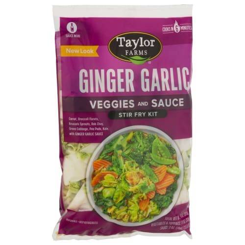 Order Taylor Farms · Ginger Garlic Stir Fry Kit (14 oz) food online from Jewel-Osco store, Arlington Heights on bringmethat.com
