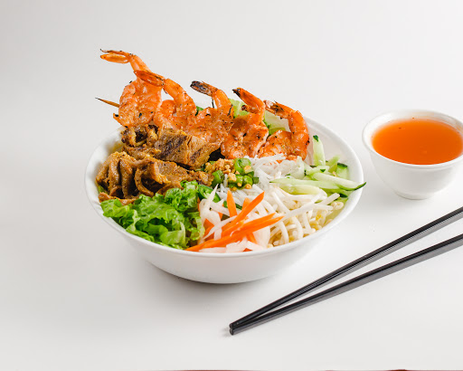 Order G7. Grilled Lemongrass Pork and Shrimp food online from Pho & Grill store, Montgomery Village on bringmethat.com