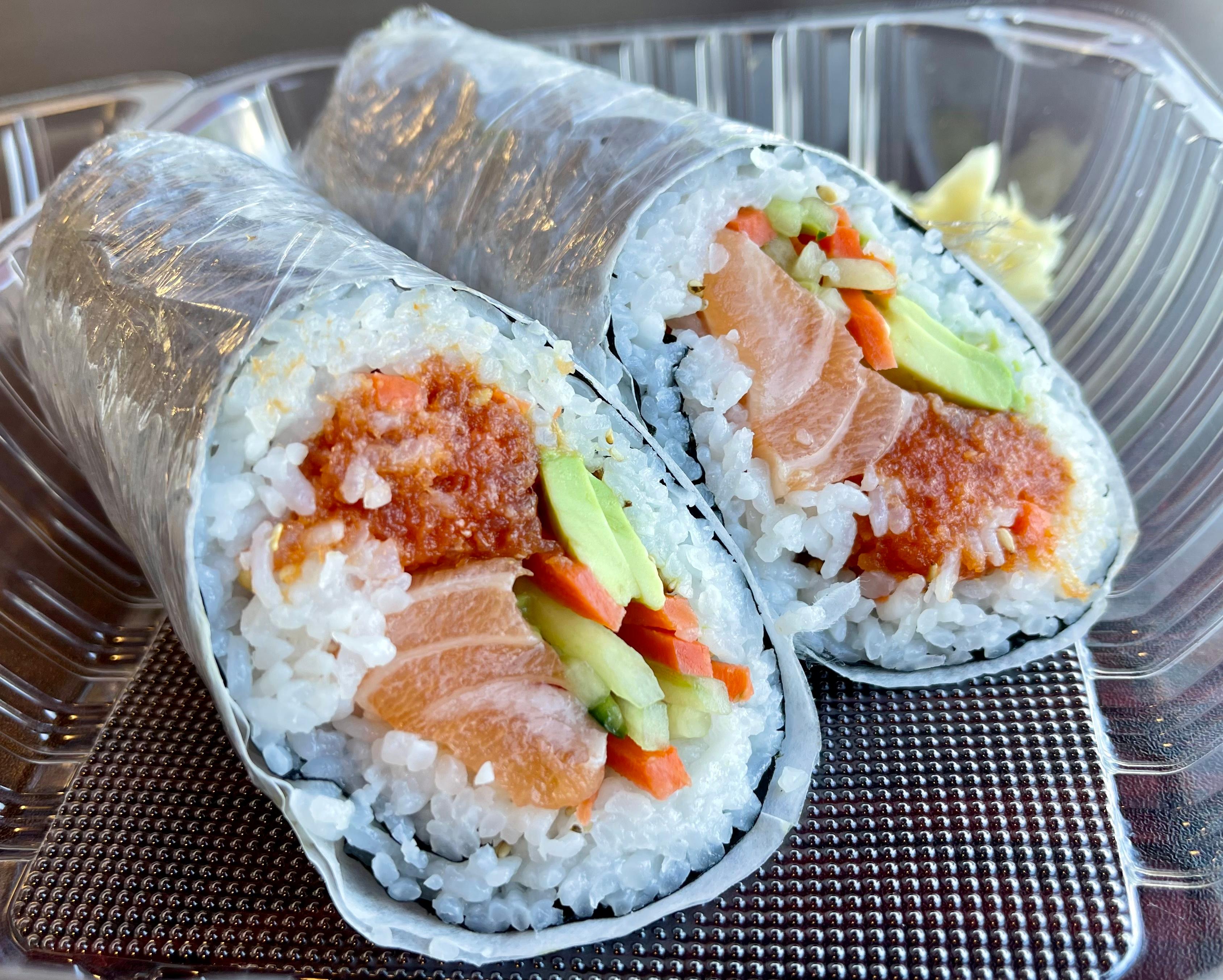 Order The Sushi Burrito food online from Meshuga 4 Sushi - W. Pico Blvd. store, Los Angeles on bringmethat.com