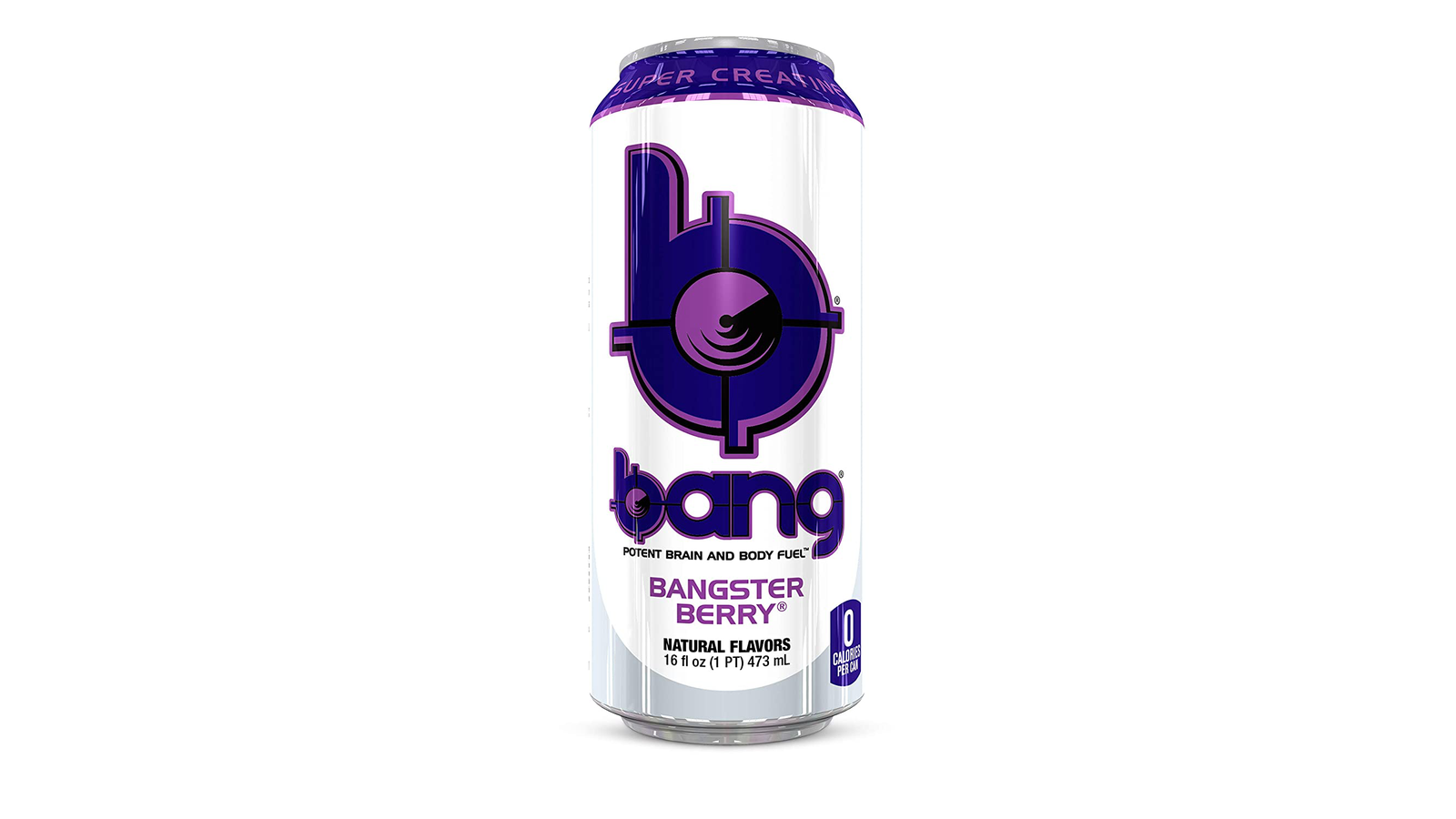 Order Bang Bangster Berry Energy Drink, 0 Calories, Sugar Free with Super Creatine, 16 Fl Oz food online from Lula Convenience Store store, Evesham on bringmethat.com