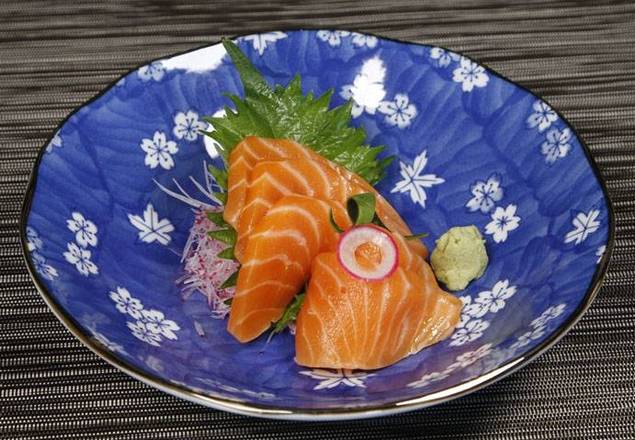 Order Salmon (5 pieces) food online from Fujisan store, El Centro on bringmethat.com