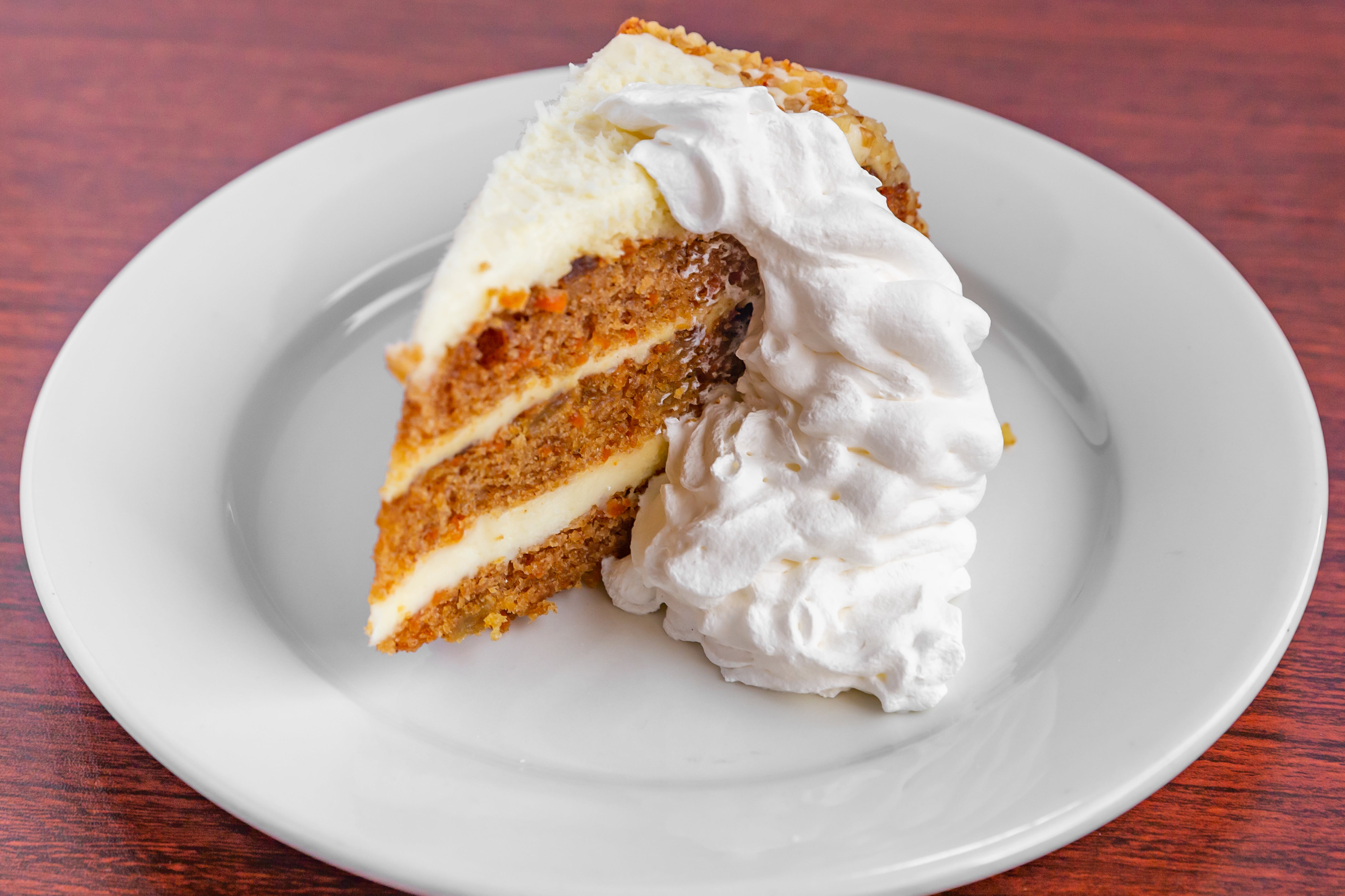 Order Carrot Cake - Dessert food online from Frank & John From Italy On The Water store, Greenville on bringmethat.com