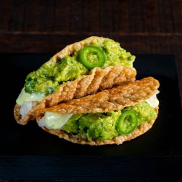 Order Truffle Avocado Taco food online from Apps All Around store, East Windsor on bringmethat.com