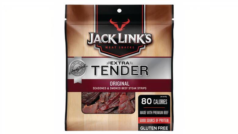 Order Jack Links Extra Tender Beef Strips, Original food online from Mac On 4th store, Alton on bringmethat.com