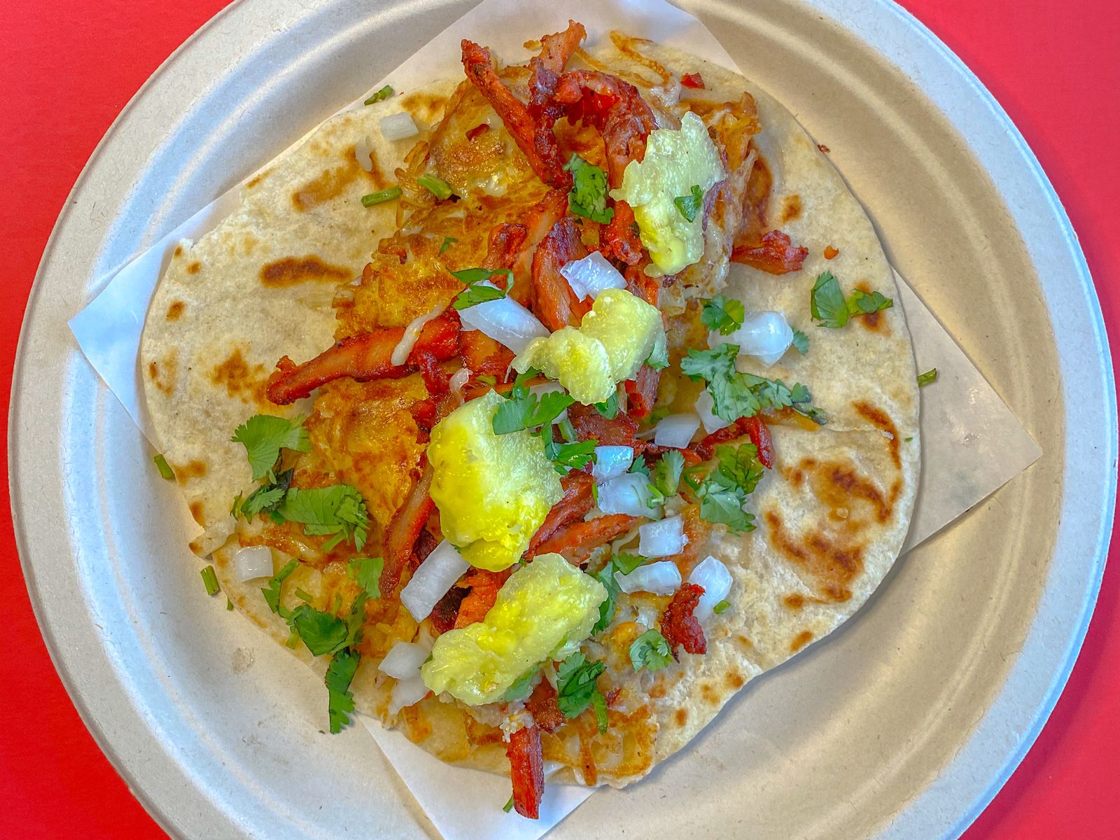Order Gringa food online from One Taco store, Austin on bringmethat.com