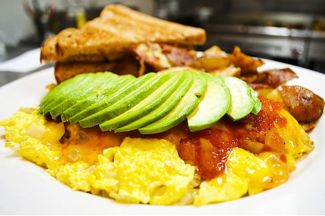 Order The Mexican Scramble food online from Crepes & Burgers store, Citrus Heights on bringmethat.com
