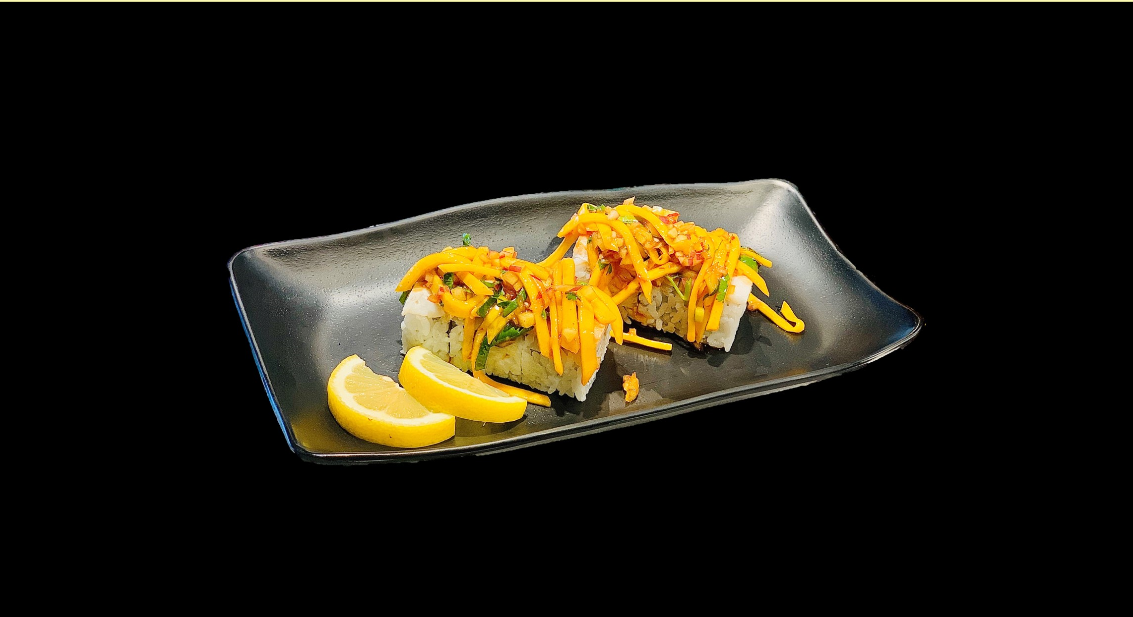 Order Mango Roll food online from Kazuki Sushi store, Los Angeles on bringmethat.com