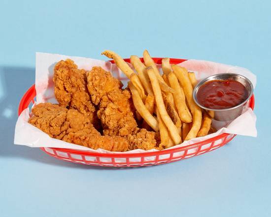 Order Fried Chicken Tenders Plate food online from Fry Me A River store, Chicago on bringmethat.com