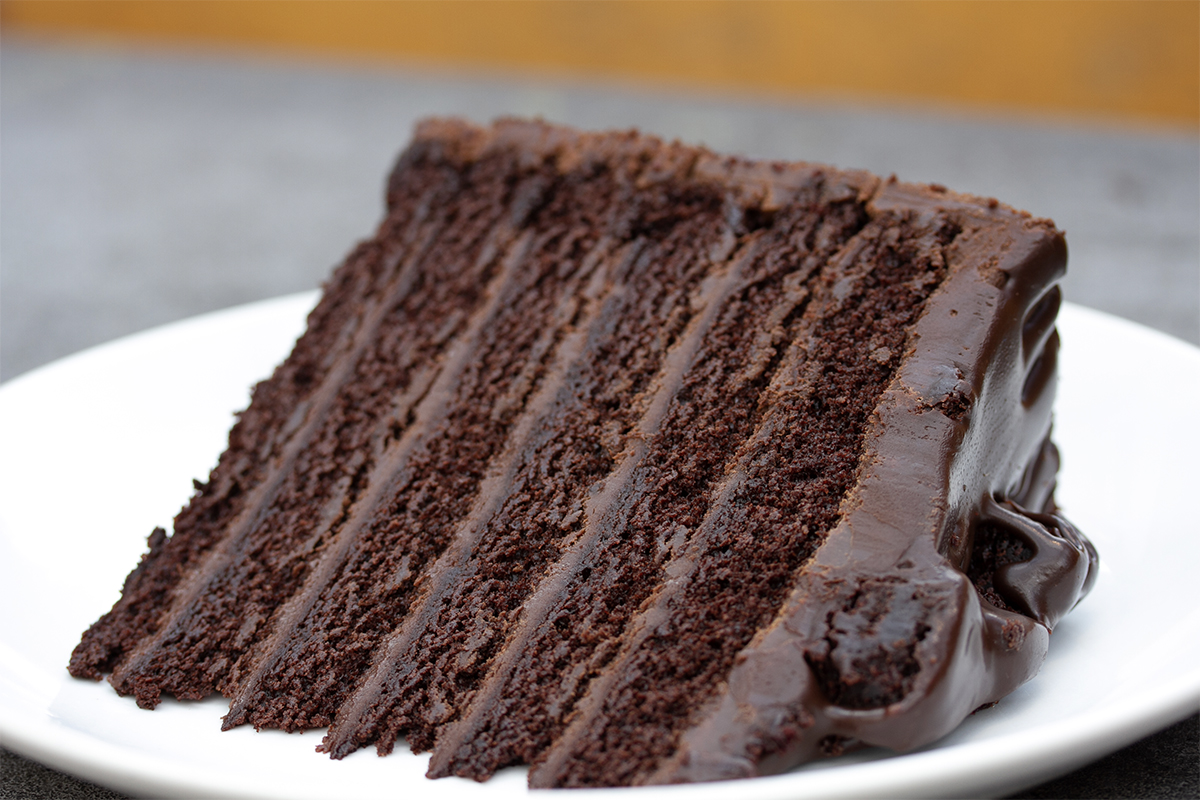 Order Ginormous Chocolate Cake Slice food online from Matchbox store, Washington on bringmethat.com