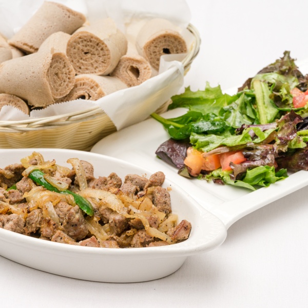Order Siga Tibs food online from Barcote Ethiopian  store, Oakland on bringmethat.com