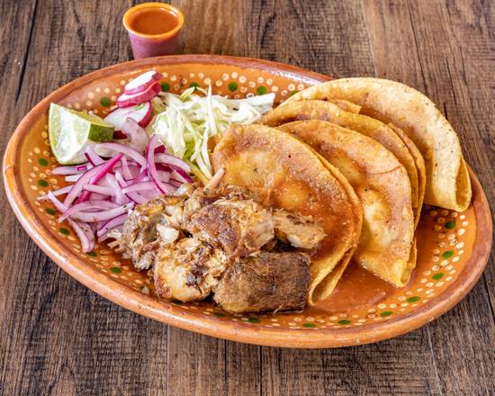 Order Tacos Dorados food online from La Unica Birotes Restaurant store, San Antonio on bringmethat.com