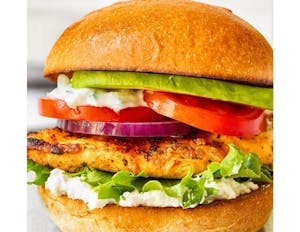 Order Grilled Chicken Burger/ Sandwich food online from Chefyummi Dishes store, Celina on bringmethat.com