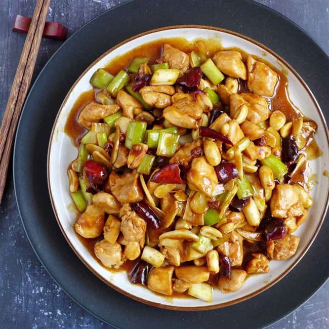 Order 246. Kung Pao Chicken food online from Iron Chef store, Phoenix on bringmethat.com