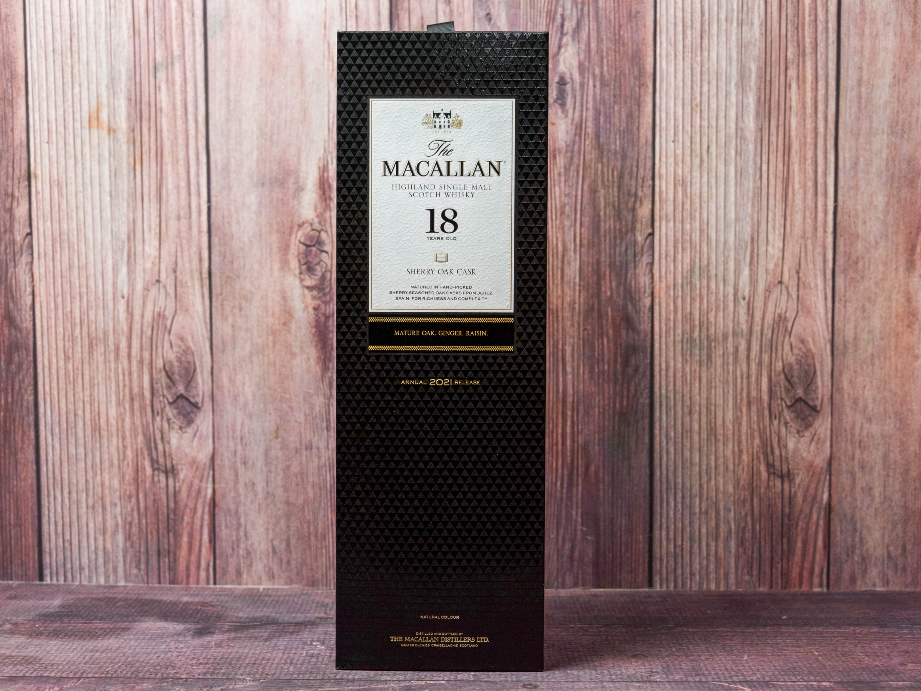 Order The Macallan Sherry Oak 18 Year Old Single Malt Scotch Whisky food online from Belvedere Liquor store, Santee on bringmethat.com