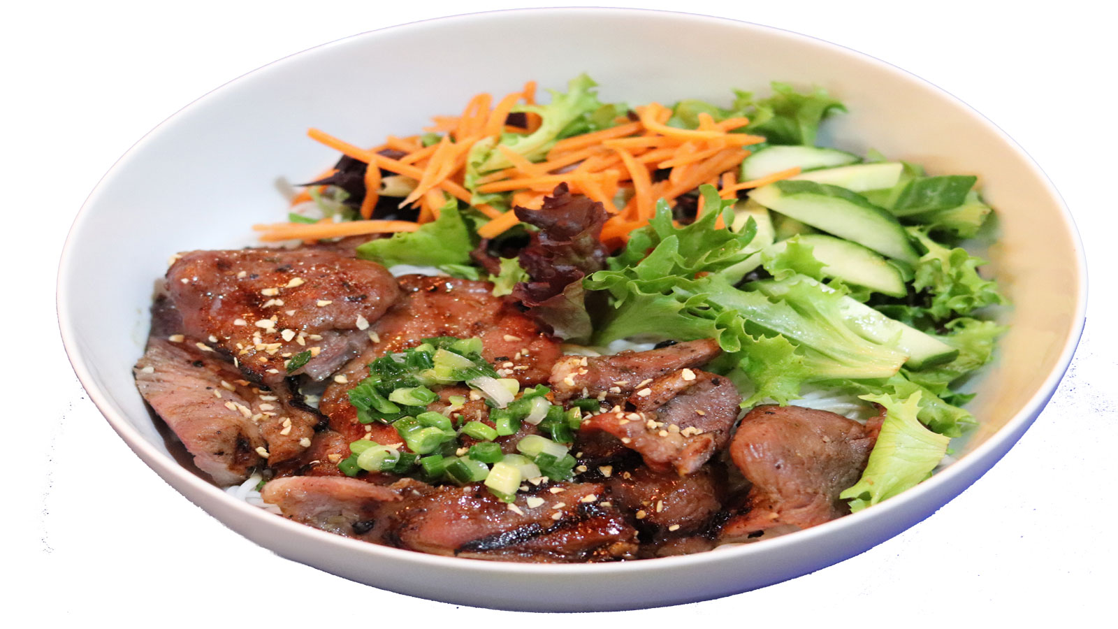 Order Vermicelli Noodle with Grill Pork food online from Pho Fresh Alley & Boba Tea store, Tempe on bringmethat.com