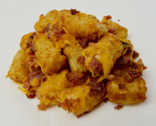 Order Cheesy Bacon Tots food online from D.P.  Dough store, Athens on bringmethat.com