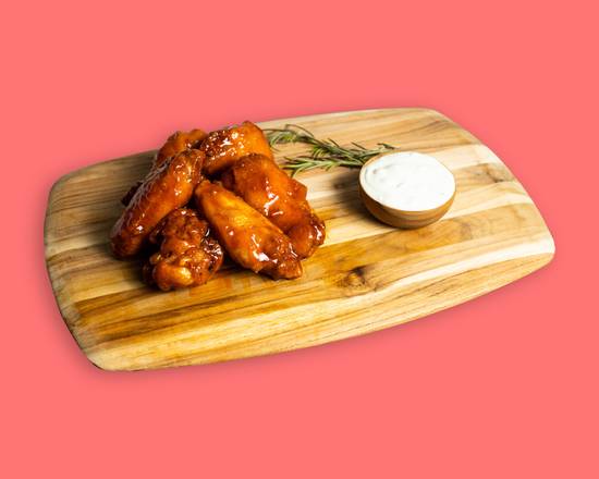 Order Garlic-ing Wings  food online from A Wing And A Prayer store, Briarcliff Manor on bringmethat.com