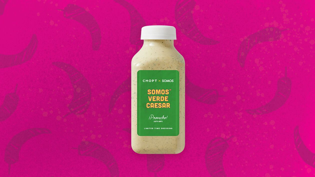 Order Somos(tm) Verde Caesar Bottle (12oz) food online from Chopt Creative Salad Co. store, Washington on bringmethat.com