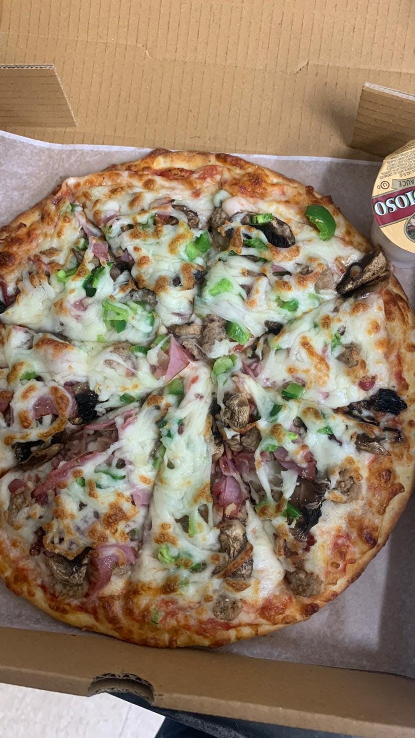 Order Tomadough Unique Pizza - Small 10" food online from The Royal Pizza store, Baltimore on bringmethat.com