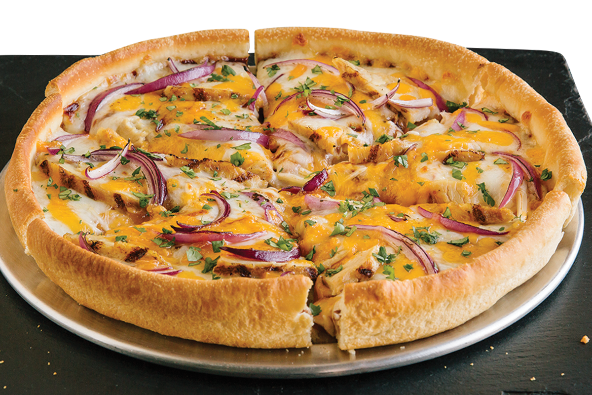 Order BBQ Chicken Pie food online from Pie Five Pizza Co. store, South Brunswick Township on bringmethat.com