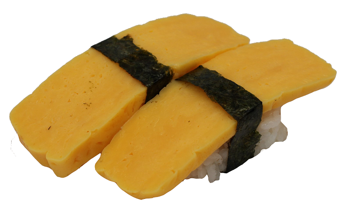 Order Tamago ( 2 pc ) food online from Oishii Sushi store, Springfield on bringmethat.com