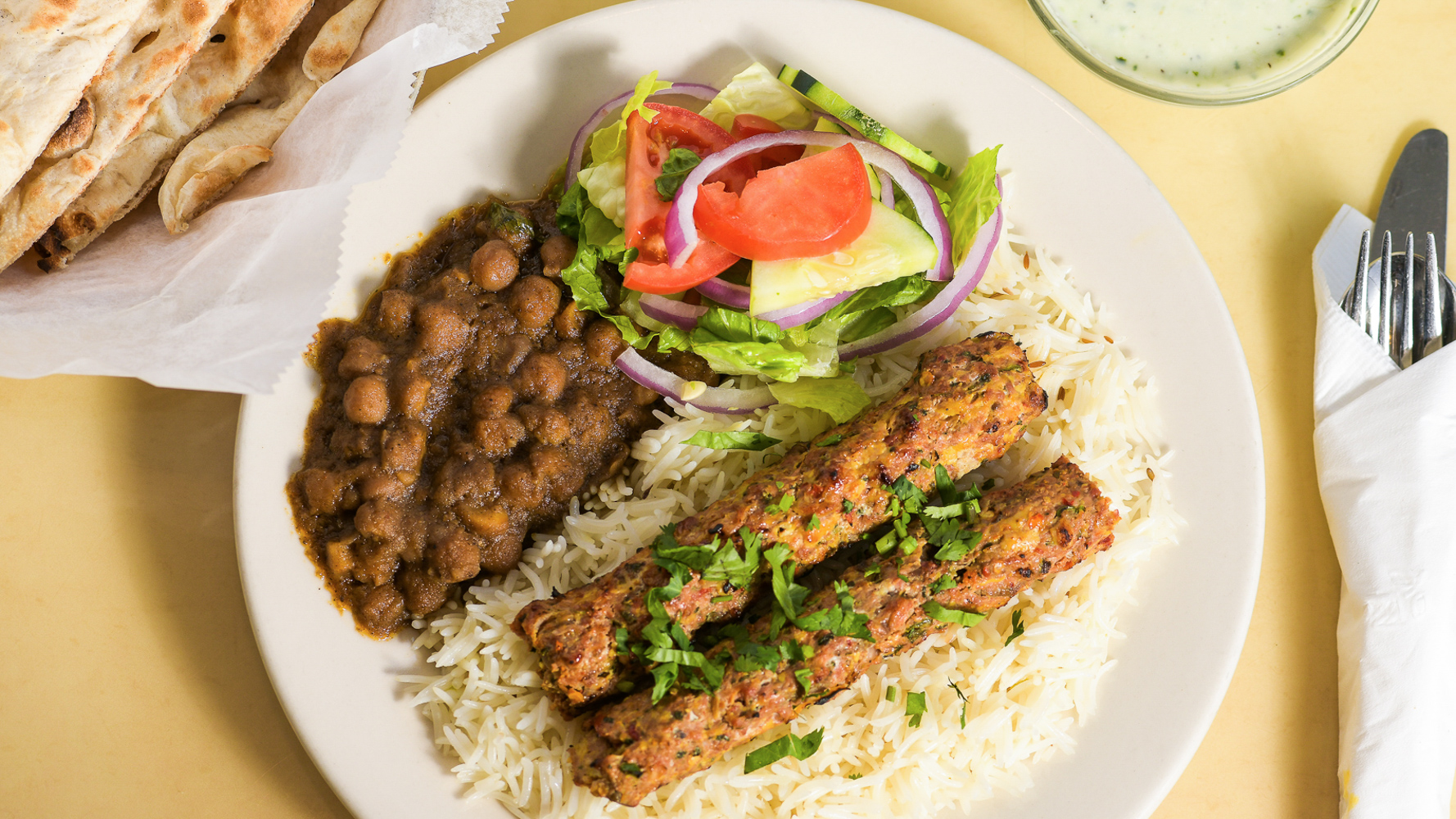 Order Beef Sekh Kabob food online from Des Pardes store, Springfield on bringmethat.com