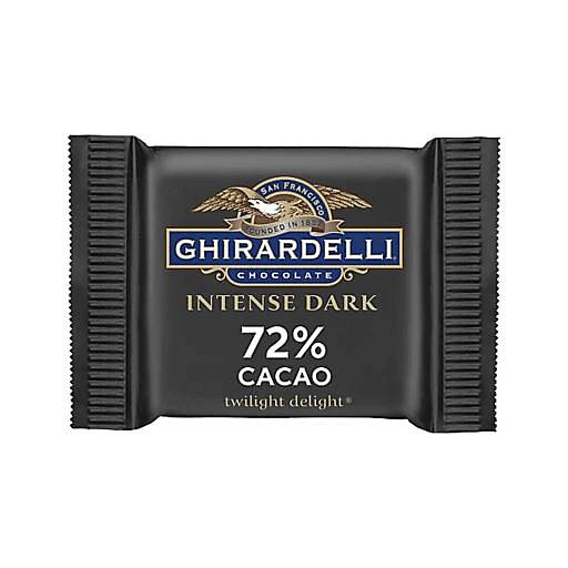 Order Ghirardelli Square Twilight Delight 72% Dark Chocolate (EACH) 106364 food online from Bevmo! store, Chico on bringmethat.com