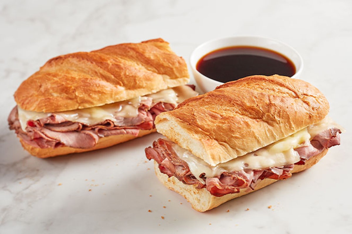 Order French Dip 12" food online from McAlister's Deli store, Fayetteville on bringmethat.com