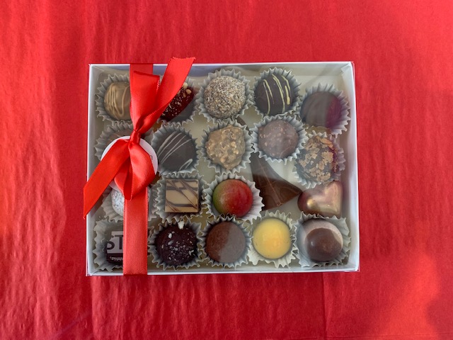 Order Valentines 20 Chocolate Box food online from Le Macaron French Pastries store, Laguna Beach on bringmethat.com