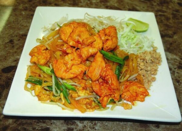 Order Pad Thai with Chicken food online from Pho Noodle House store, Placentia on bringmethat.com